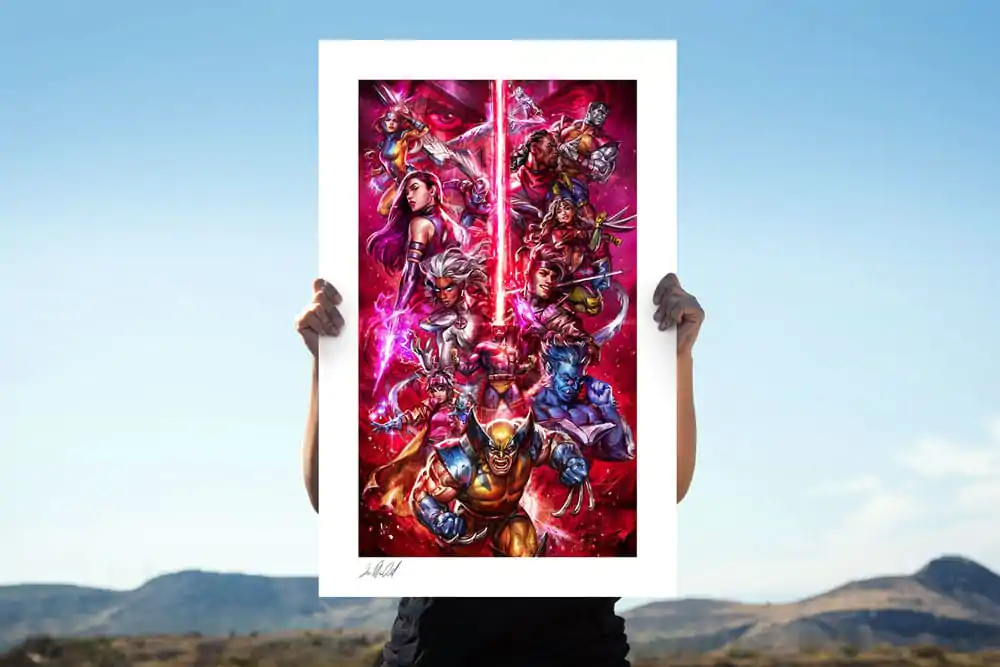 Marvel Art Print The X-Men vs Magneto 46 x 71 cm - unframed termékfotó