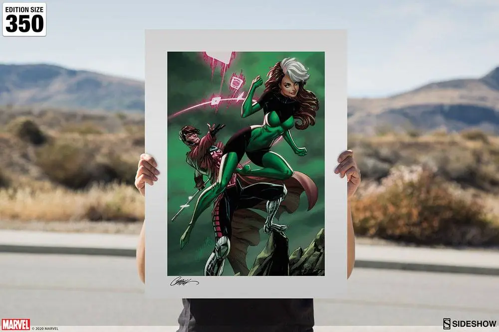 Marvel Art Print Uncanny X-Men: Rogue &amp; Gambit 46 x 61 cm - unframed product photo