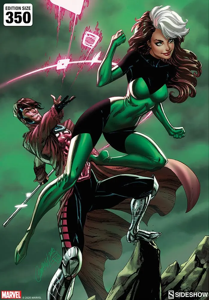 Marvel Art Print Uncanny X-Men: Rogue &amp; Gambit 46 x 61 cm - unframed product photo
