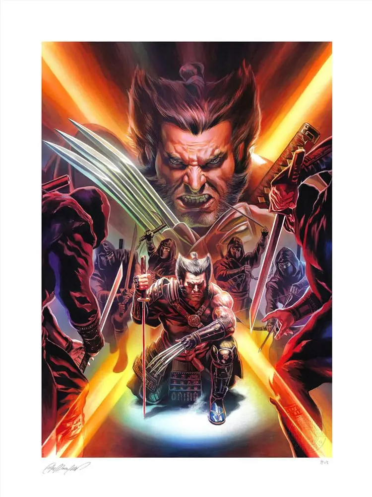 Marvel Art Print Wolverine: Ronin 46 x 61 cm - unframed product photo