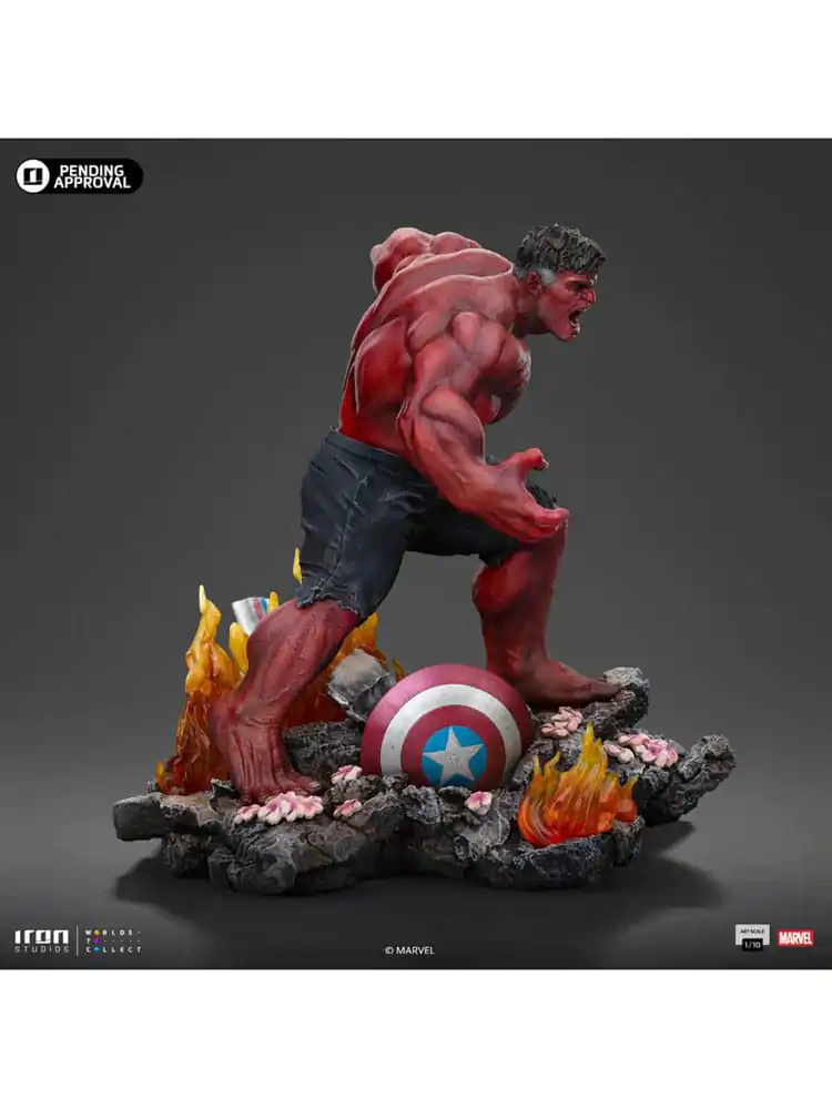 Marvel Art Scale Statue 1/10 Red Hulk 23 cm product photo