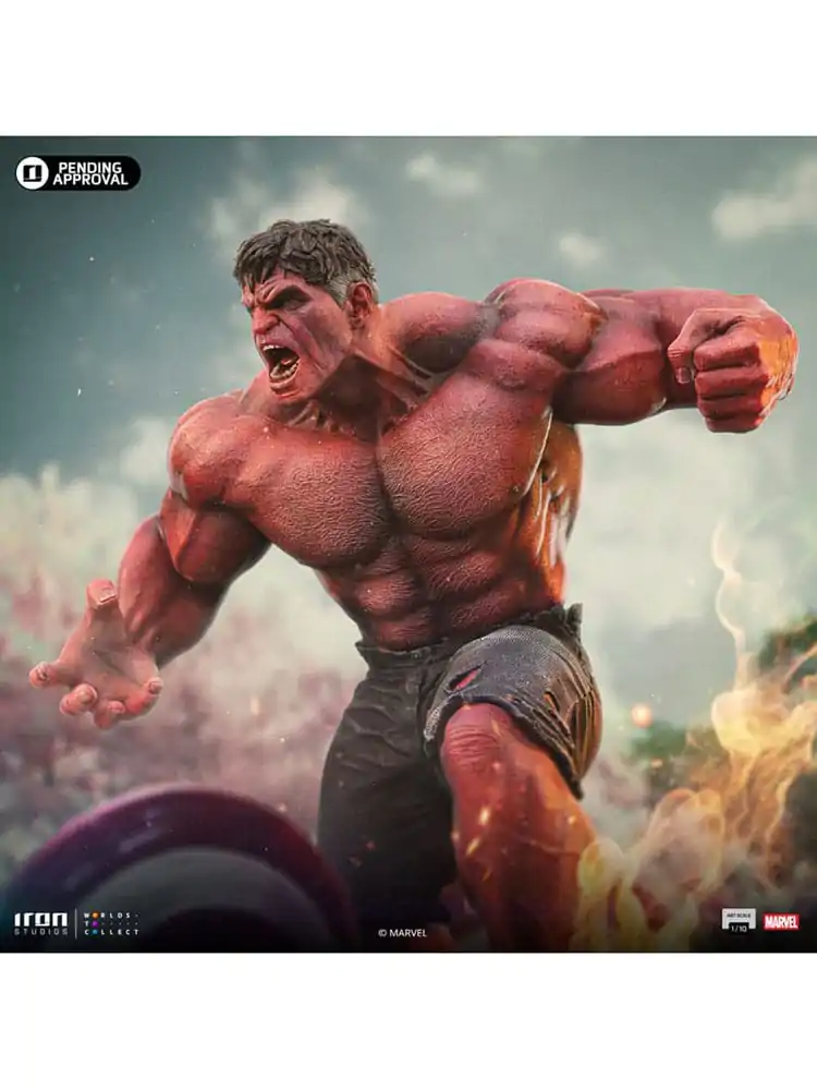 Marvel Art Scale Statue 1/10 Red Hulk 23 cm product photo