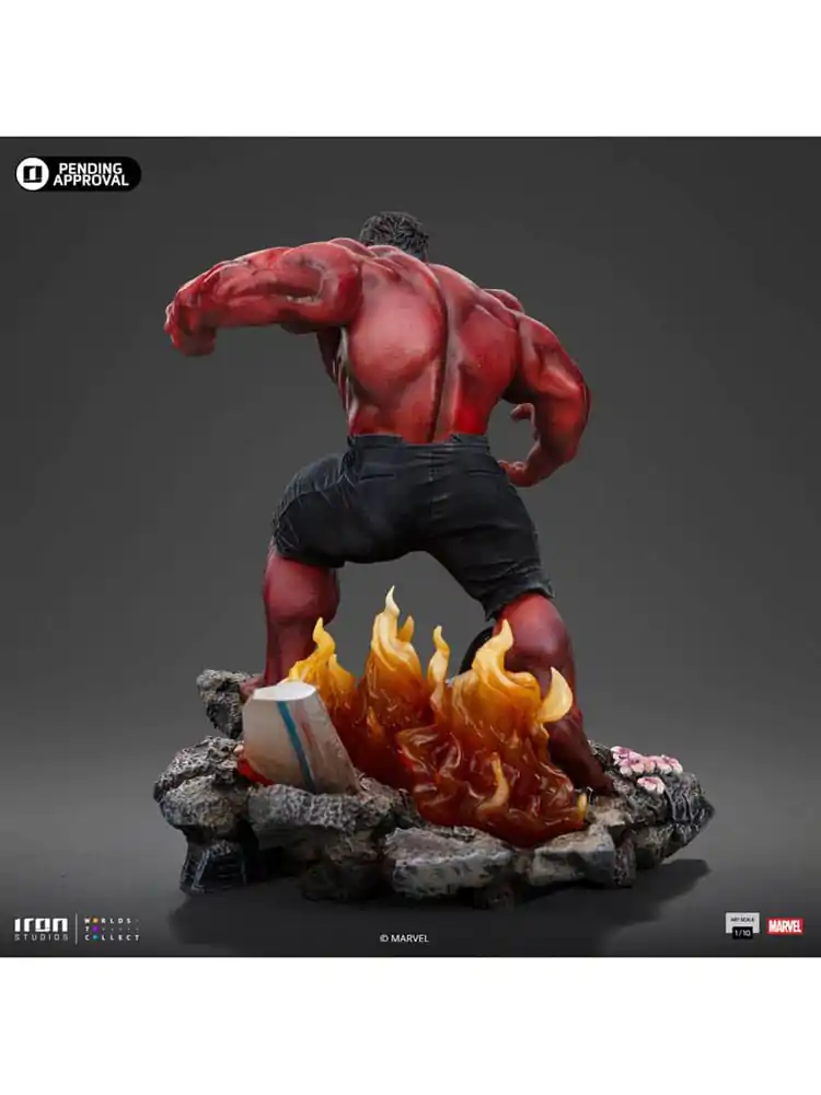 Marvel Art Scale Statue 1/10 Red Hulk 23 cm product photo