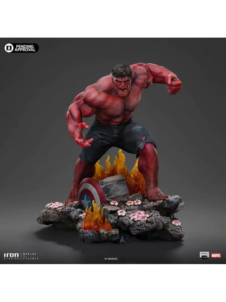 Marvel Art Scale Statue 1/10 Red Hulk 23 cm product photo