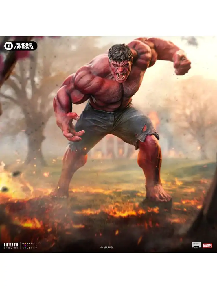 Marvel Art Scale Statue 1/10 Red Hulk 23 cm product photo