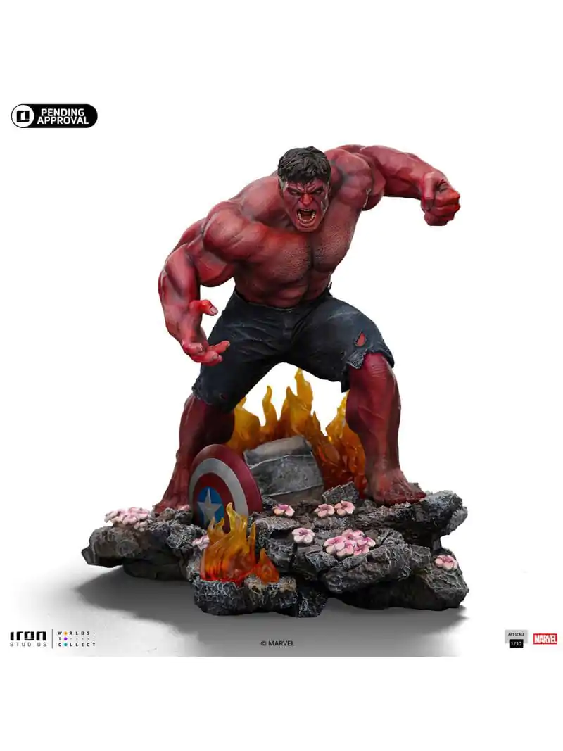 Marvel Art Scale Statue 1/10 Red Hulk 23 cm product photo