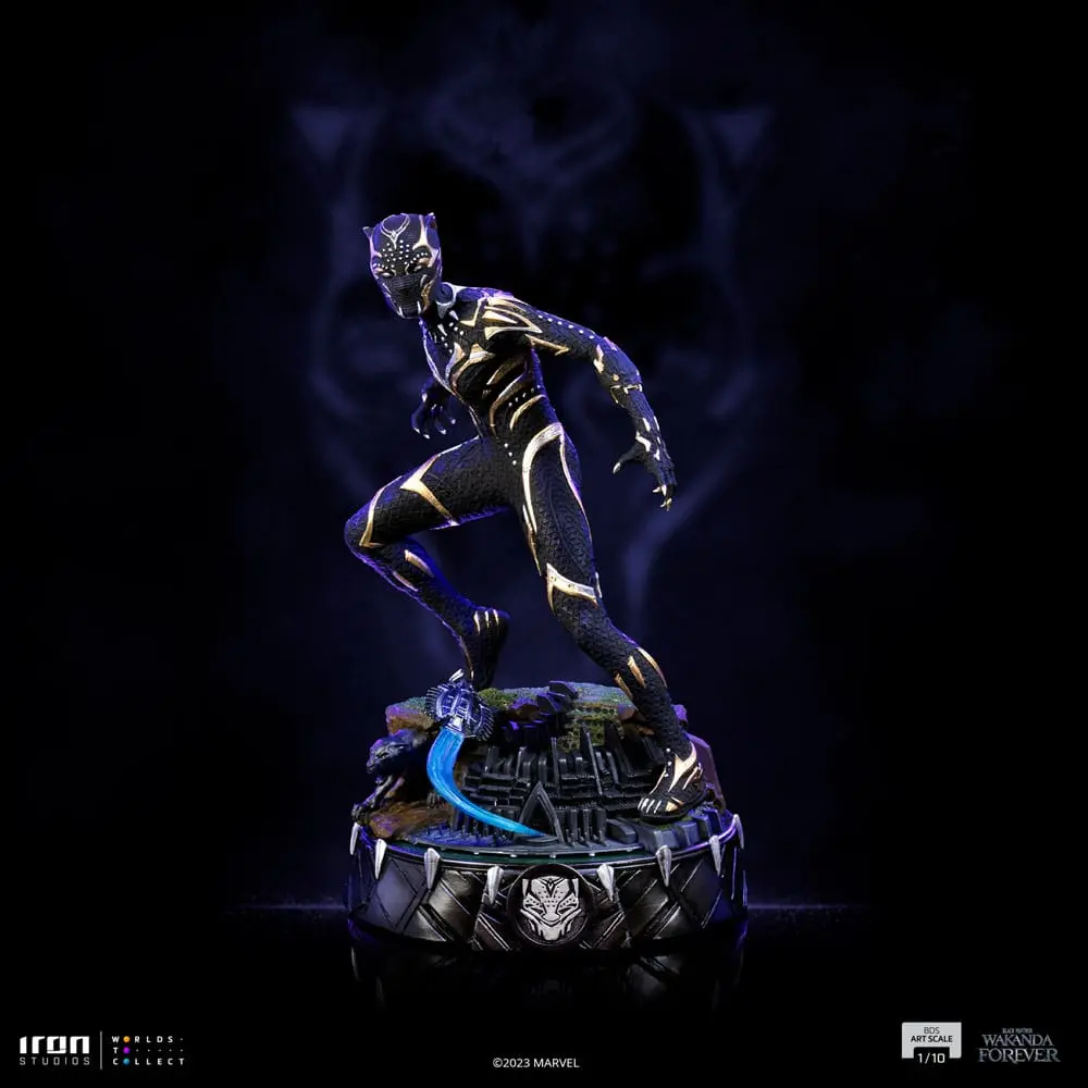 Marvel Art Scale Statue 1/10 Wakanda Forever Black Panther 21 cm termékfotó