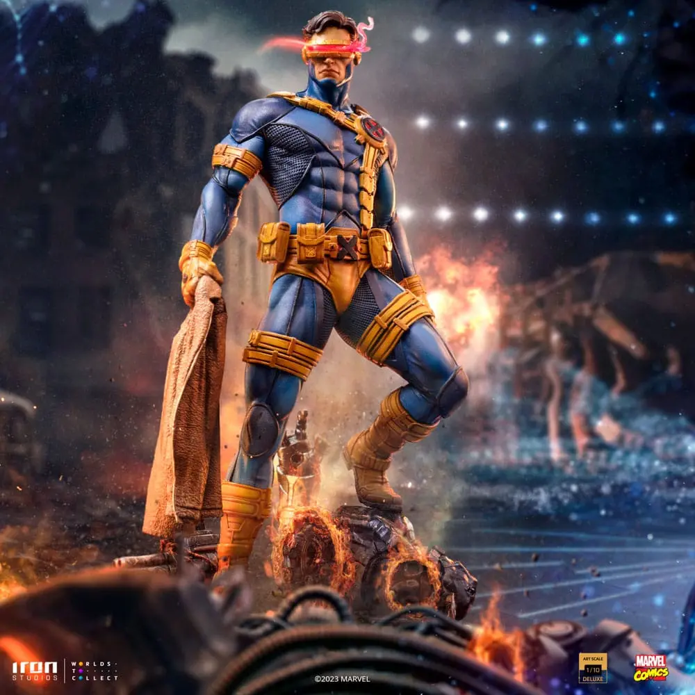 Marvel Art Scale Deluxe Statue 1/10 Cyclops Unleashed 23 cm product photo