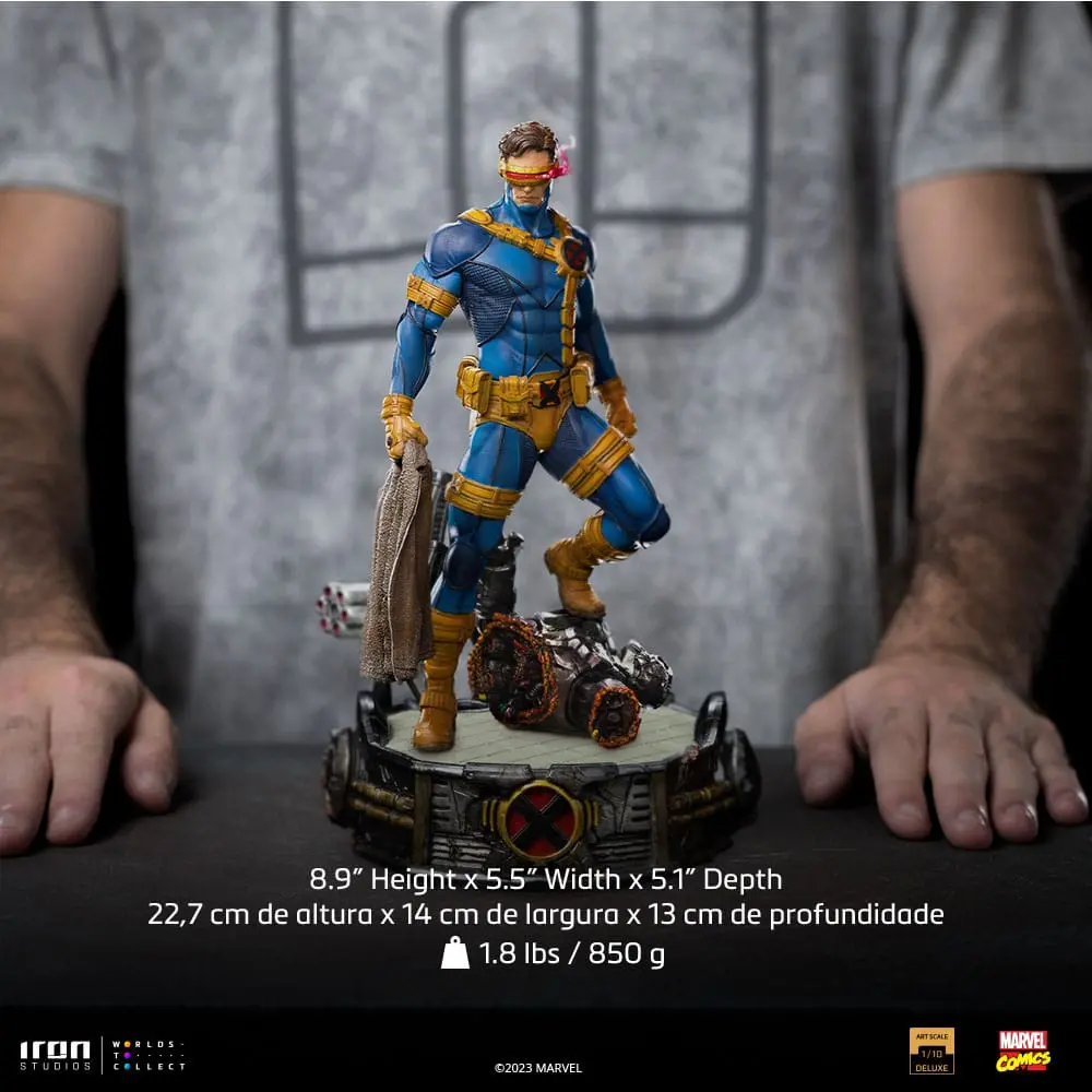Marvel Art Scale Deluxe Statue 1/10 Cyclops Unleashed 23 cm product photo