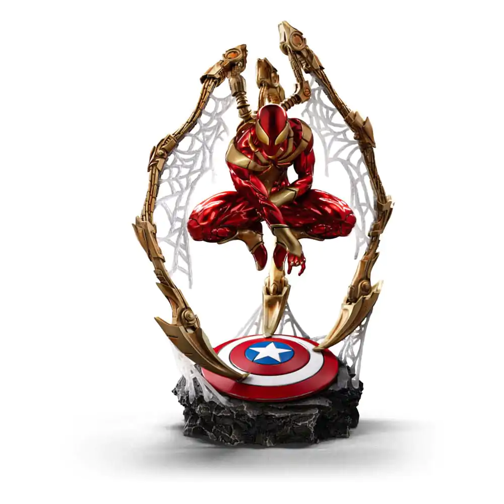 Marvel Art Scale Deluxe Statue 1/10 Spider-man Iron Armor Comics (CCXP Exclusive 2024) 24 cm product photo