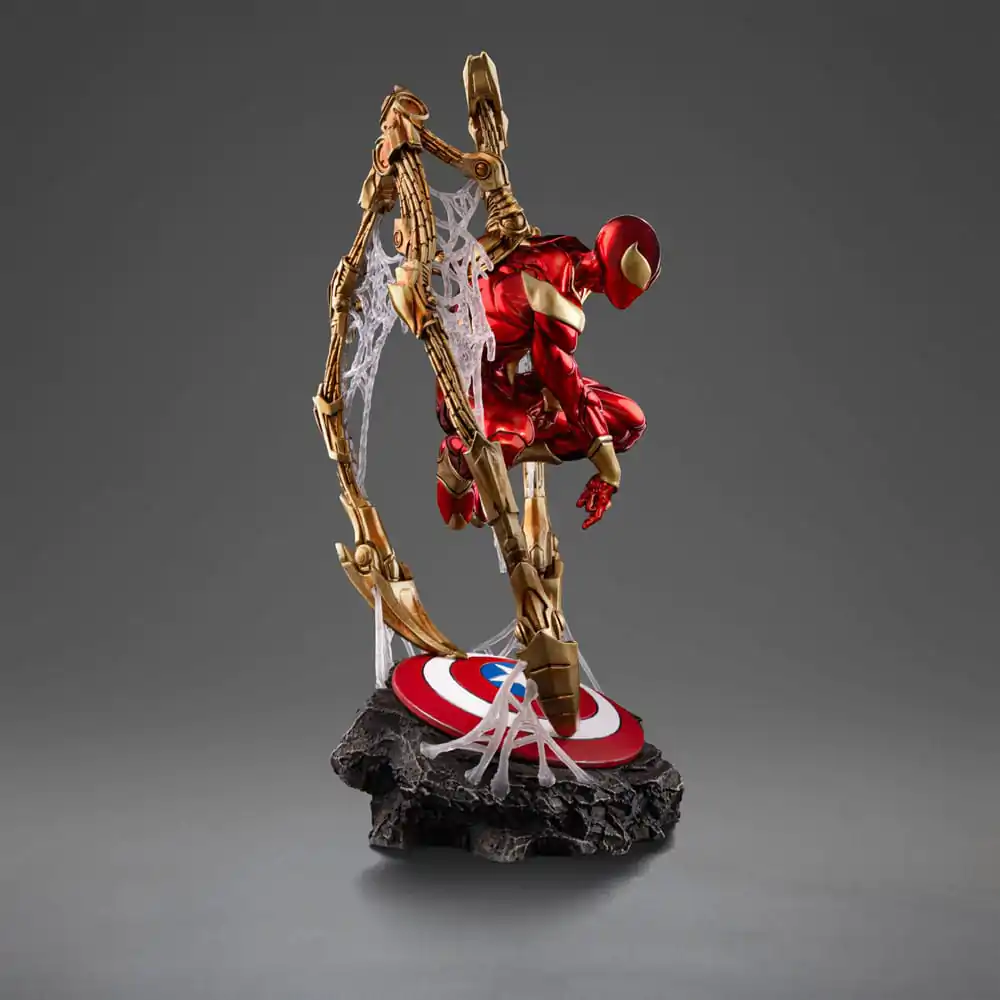 Marvel Art Scale Deluxe Statue 1/10 Spider-man Iron Armor Comics (CCXP Exclusive 2024) 24 cm product photo