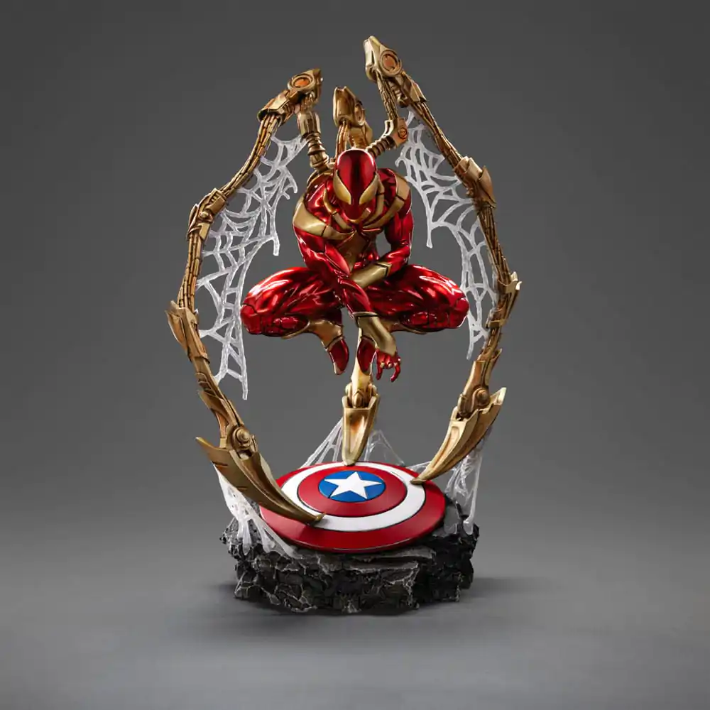 Marvel Art Scale Deluxe Statue 1/10 Spider-man Iron Armor Comics (CCXP Exclusive 2024) 24 cm product photo