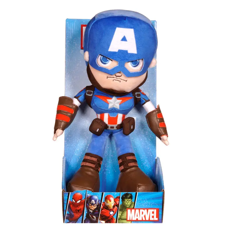 Marvel Avengers Captain America Action plush toy 25cm product photo