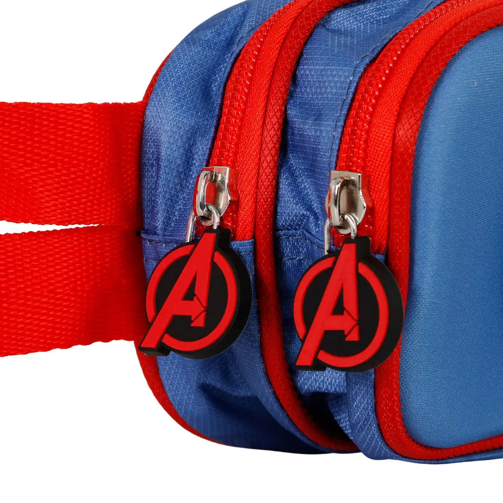 Marvel Avengers Captain America Bobblehead 3D double pencil case product photo