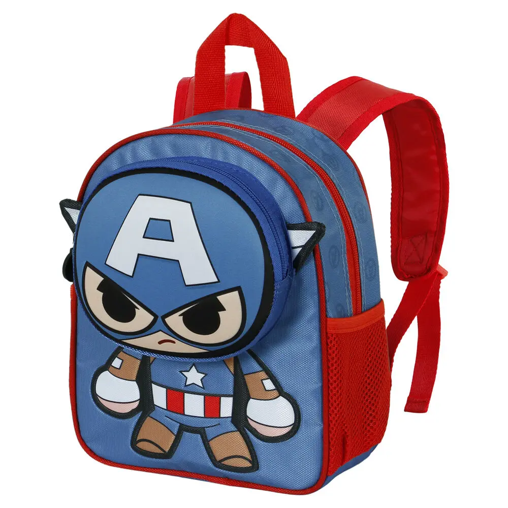 Marvel Avengers Captain America Bobblehead backpack 28cm product photo