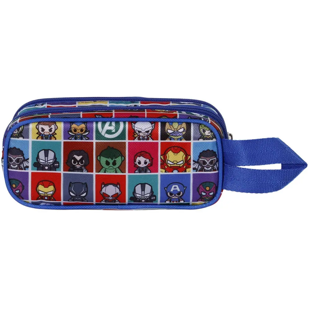 Marvel Avengers Captain America Punch 3D double pencil case product photo