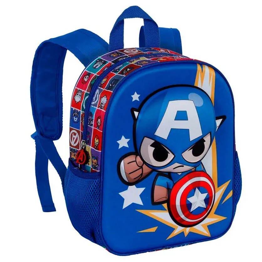 Marvel Avengers Captain America Punch 3D backpack 31cm product photo