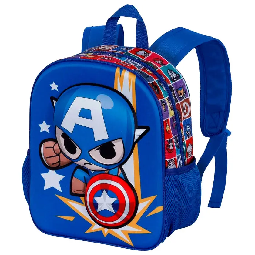 Marvel Avengers Captain America Punch 3D backpack 31cm product photo