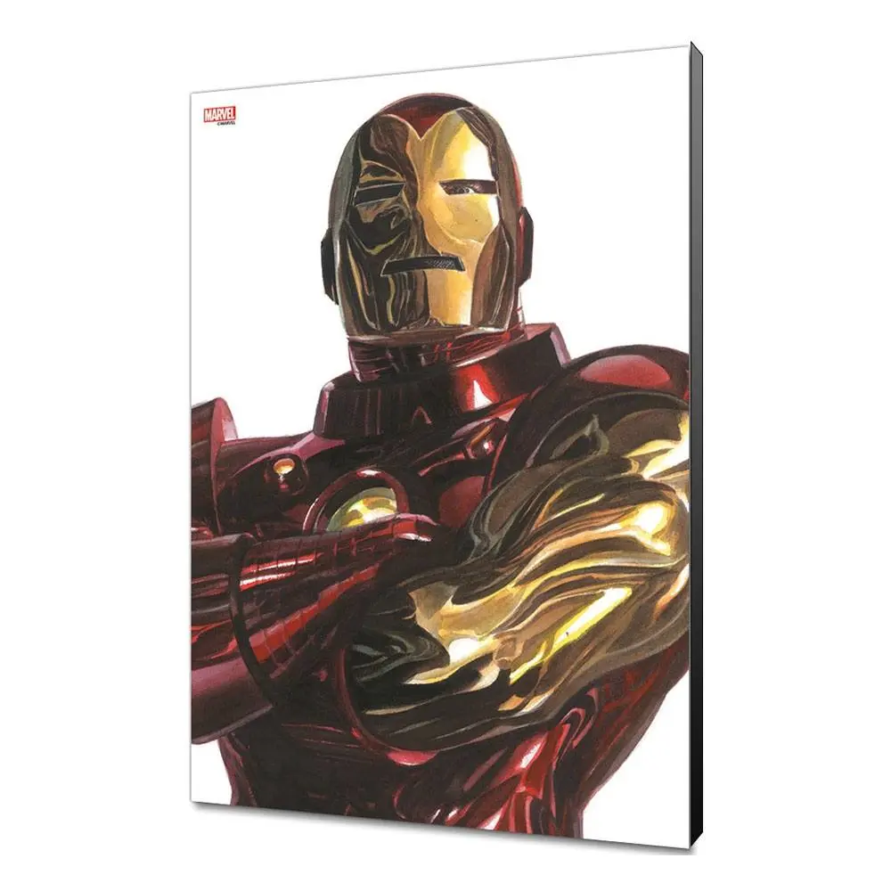 Marvel Avengers Collection Wooden Wall Art Alex Ross - Iron Man 30 x 45 cm product photo