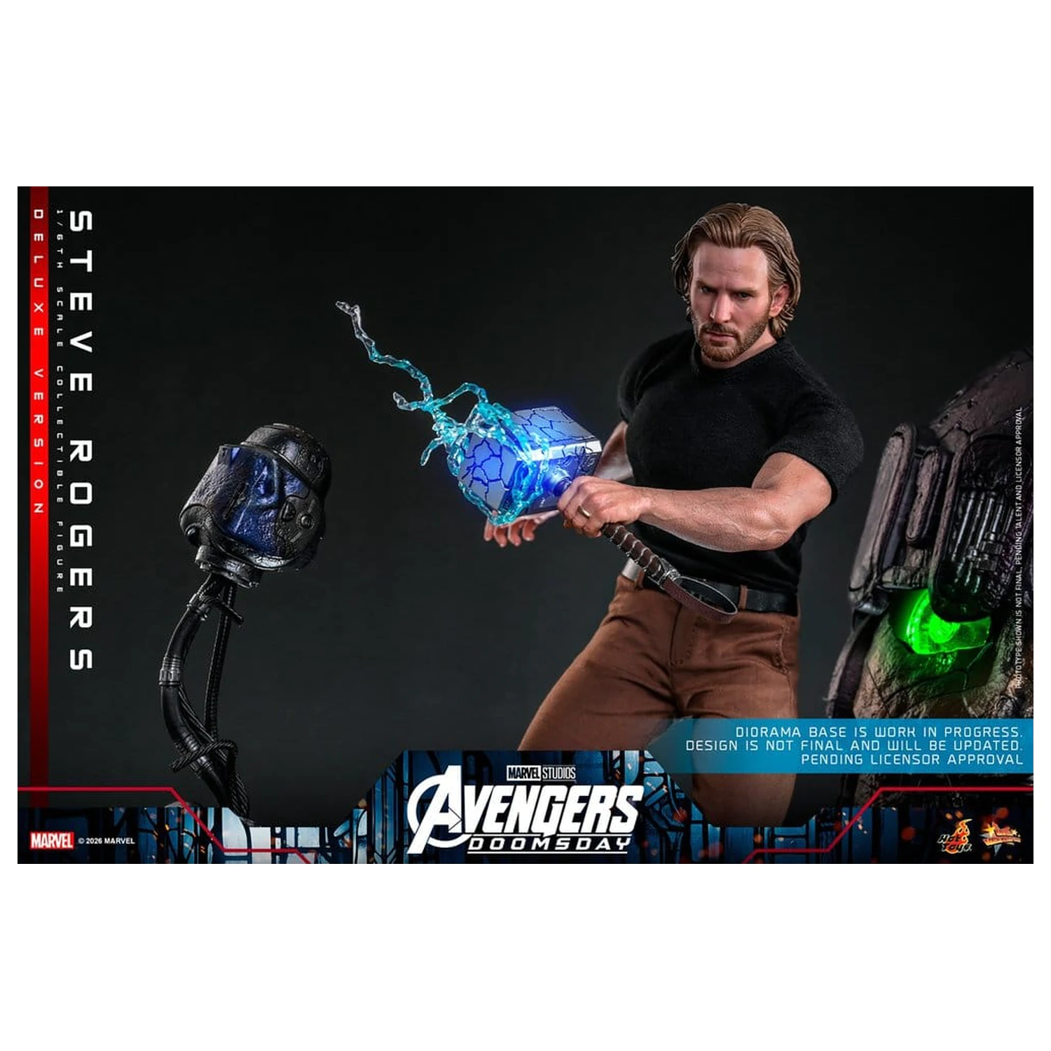 Marvel Avengers: Doomsday Movie Masterpiece Action Figure 1/6 Steve Rogers (Deluxe Version) 31 cm product photo