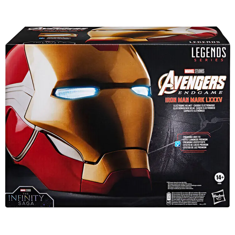 Marvel Avengers Endgame Iron Man Electronic helmet termékfotó