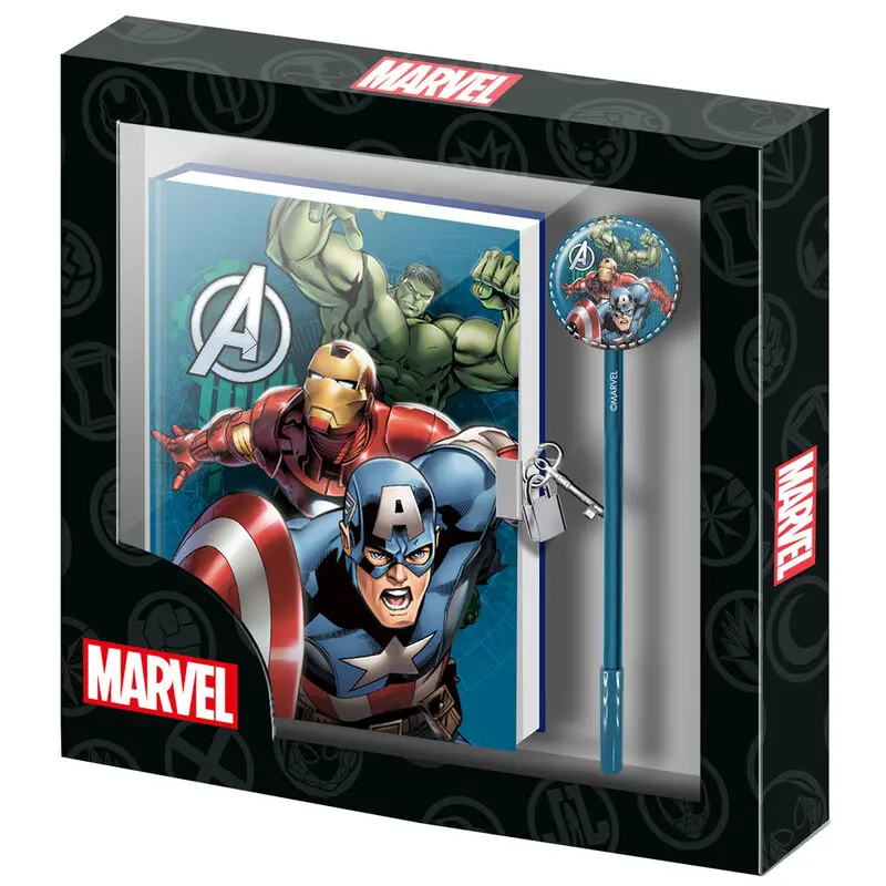 Marvel Avengers Energy set diary + pen product photo