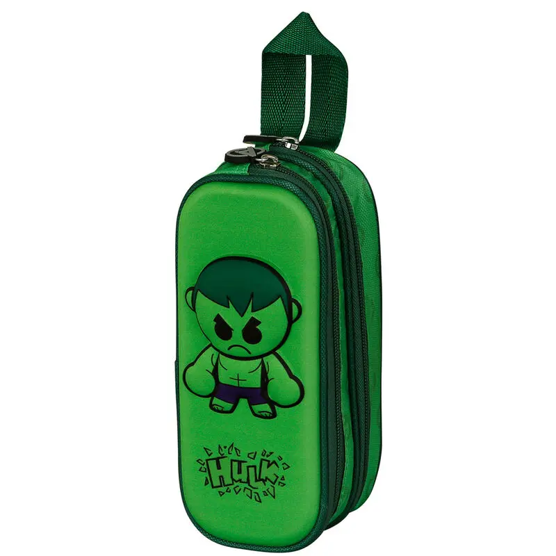 Marvel Avengers Hulk Bobblehead 3D double pencil case product photo