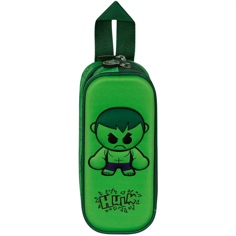 Marvel Avengers Hulk Bobblehead 3D double pencil case product photo