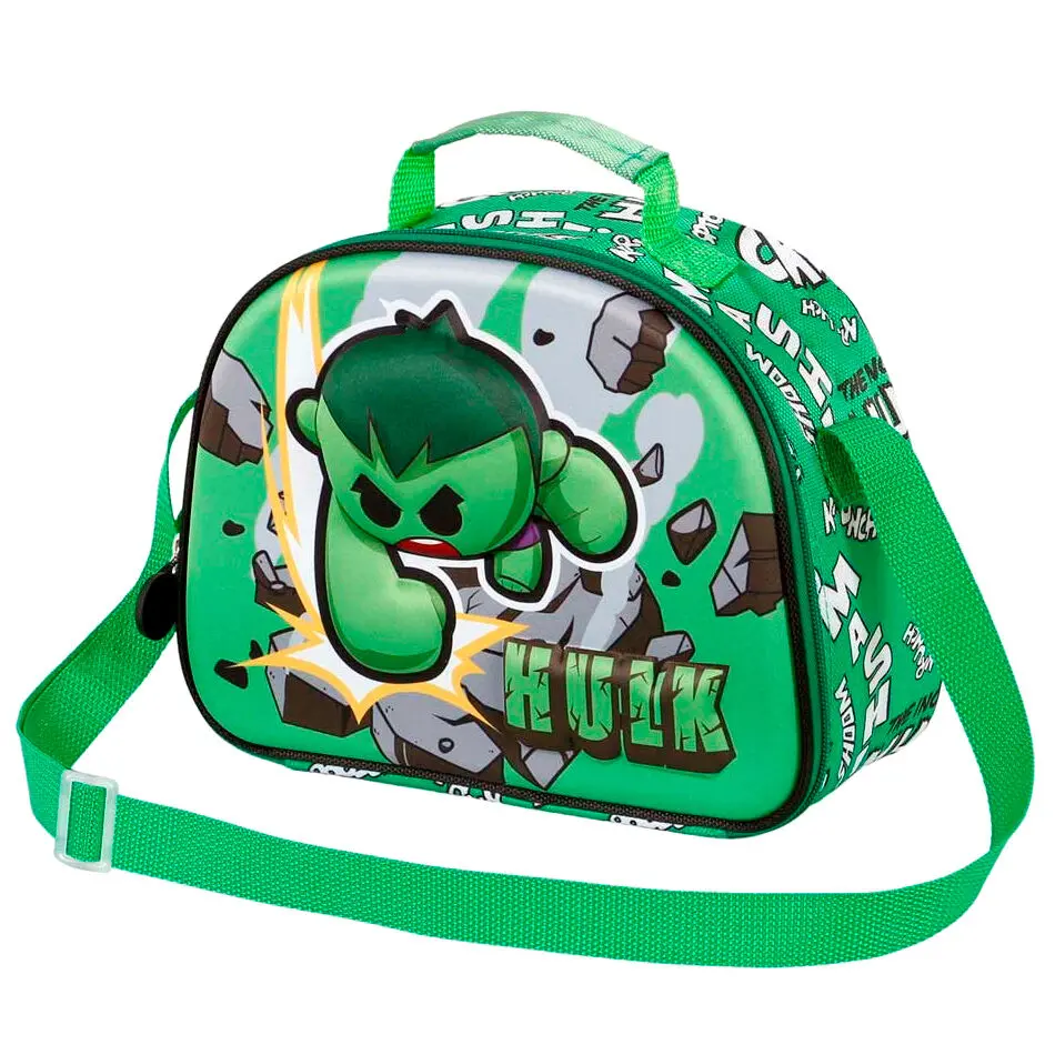 Marvel Avengers Hulk Greenmass 3D lunch bag product photo