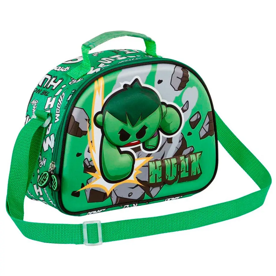 Marvel Avengers Hulk Greenmass 3D lunch bag product photo