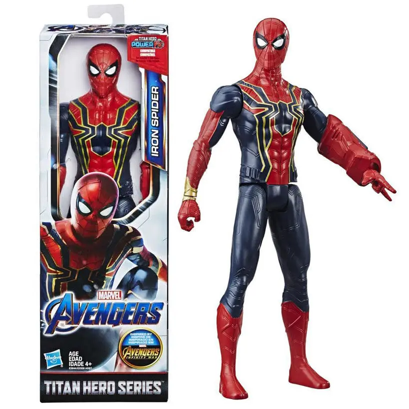 Marvel Avengers Iron Spider Titan Hero figure 30cm product photo