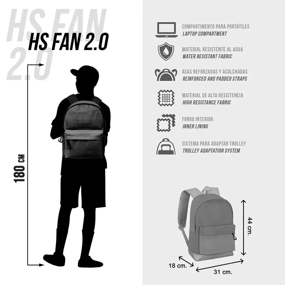 Marvel Avengers React adaptable backpack 44cm product photo