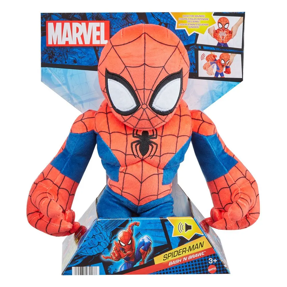 Marvel Bash N Brawl Plush Figure with Sound Spider-Man 30 cm product photo