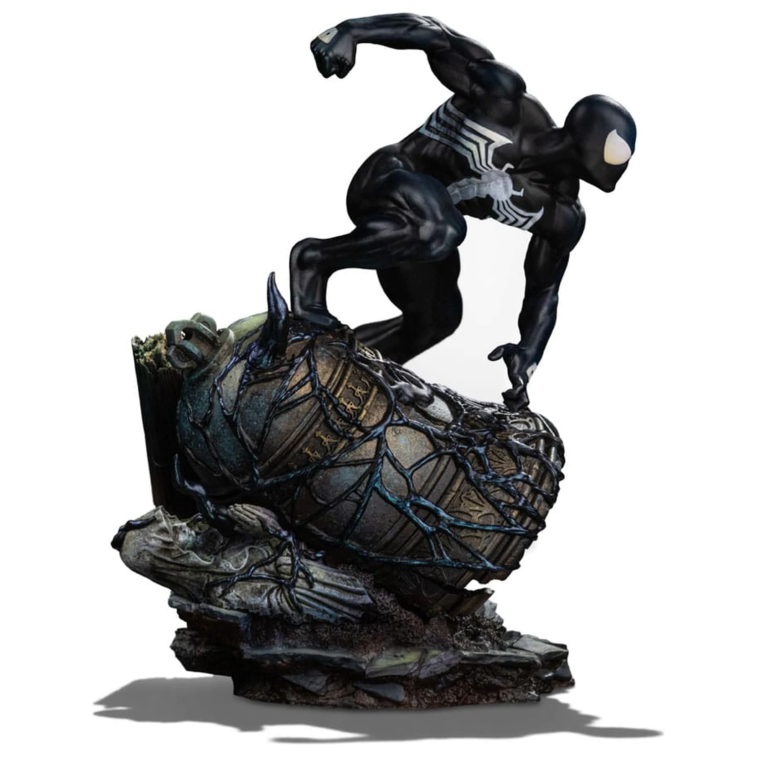 Marvel BDS Art Scale Statue 1/10 Spider-Man Black Costume 20 cm product photo