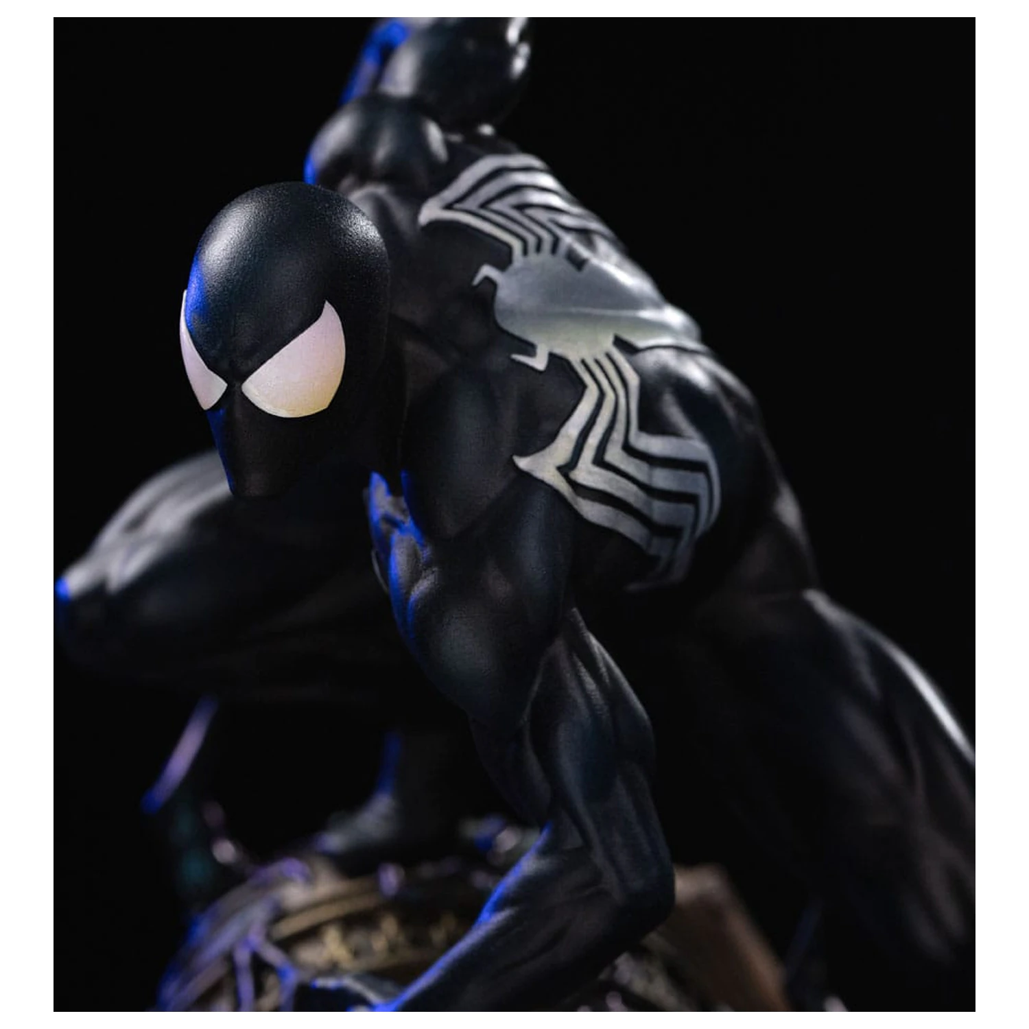 Marvel BDS Art Scale Statue 1/10 Spider-Man Black Costume 20 cm product photo