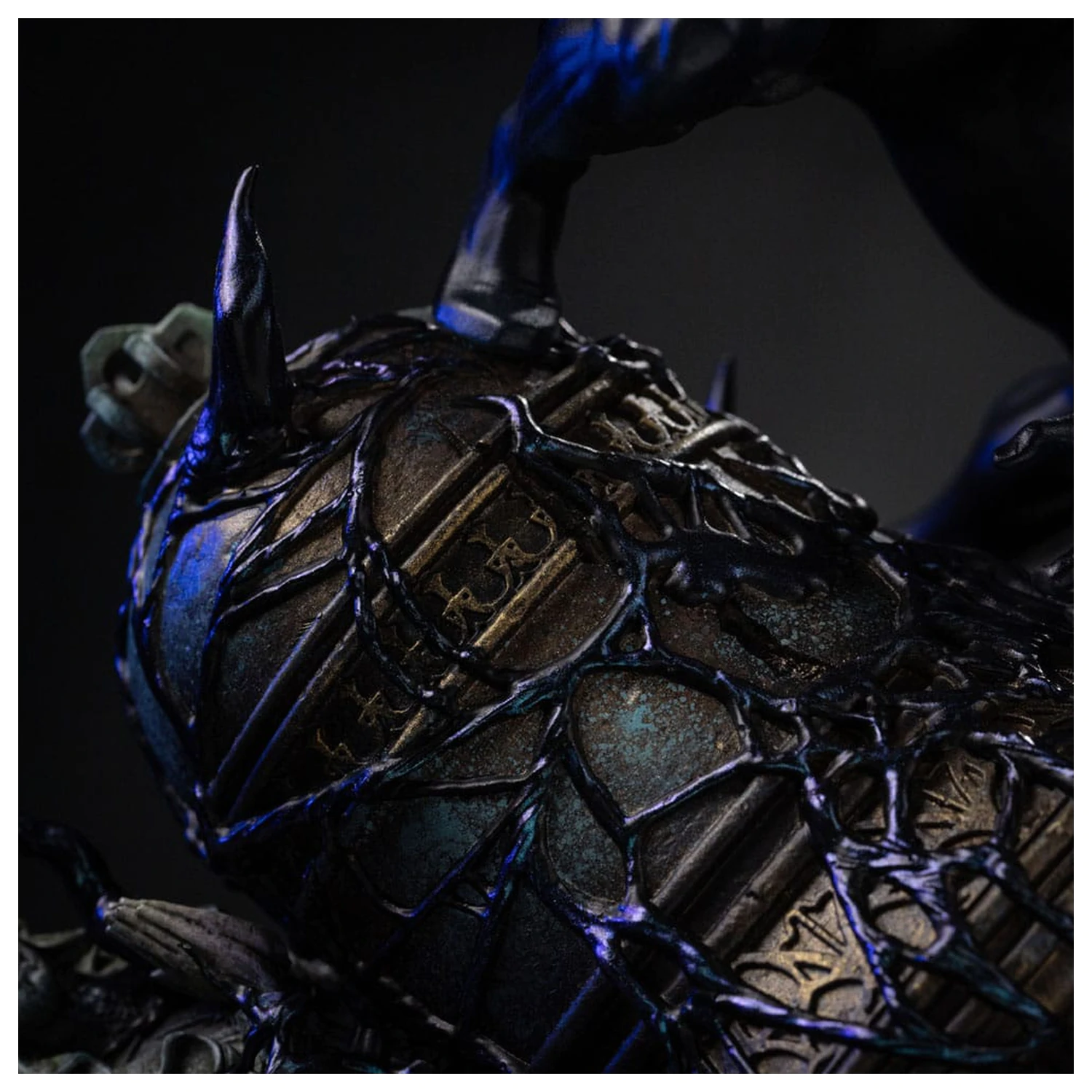 Marvel BDS Art Scale Statue 1/10 Spider-Man Black Costume 20 cm product photo