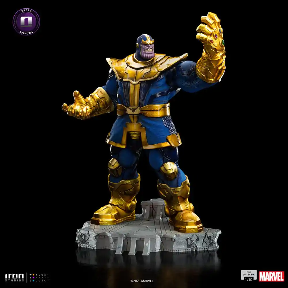 Marvel BDS Art Scale Statue 1/10 Thanos Infinity Gaunlet Diorama 30 cm product photo