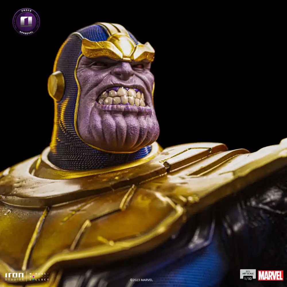 Marvel BDS Art Scale Statue 1/10 Thanos Infinity Gaunlet Diorama 30 cm product photo