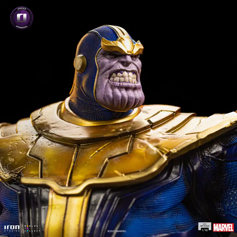 Marvel BDS Art Scale Statue 1/10 Thanos Infinity Gaunlet Diorama 30 cm product photo