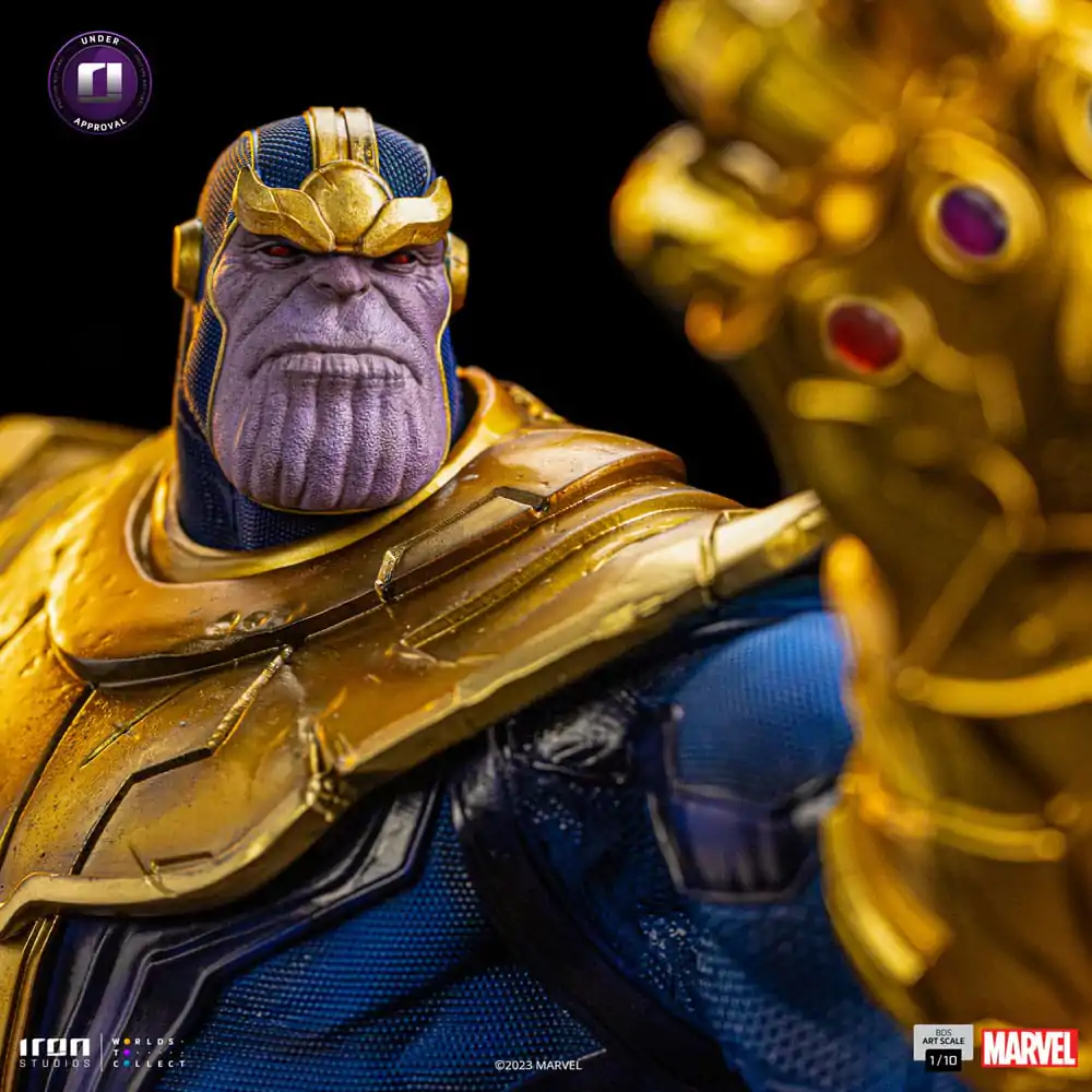 Marvel BDS Art Scale Statue 1/10 Thanos Infinity Gaunlet Diorama 30 cm product photo