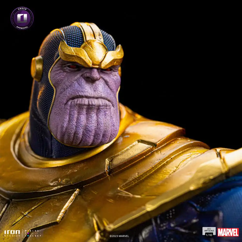 Marvel BDS Art Scale Statue 1/10 Thanos Infinity Gaunlet Diorama 30 cm product photo
