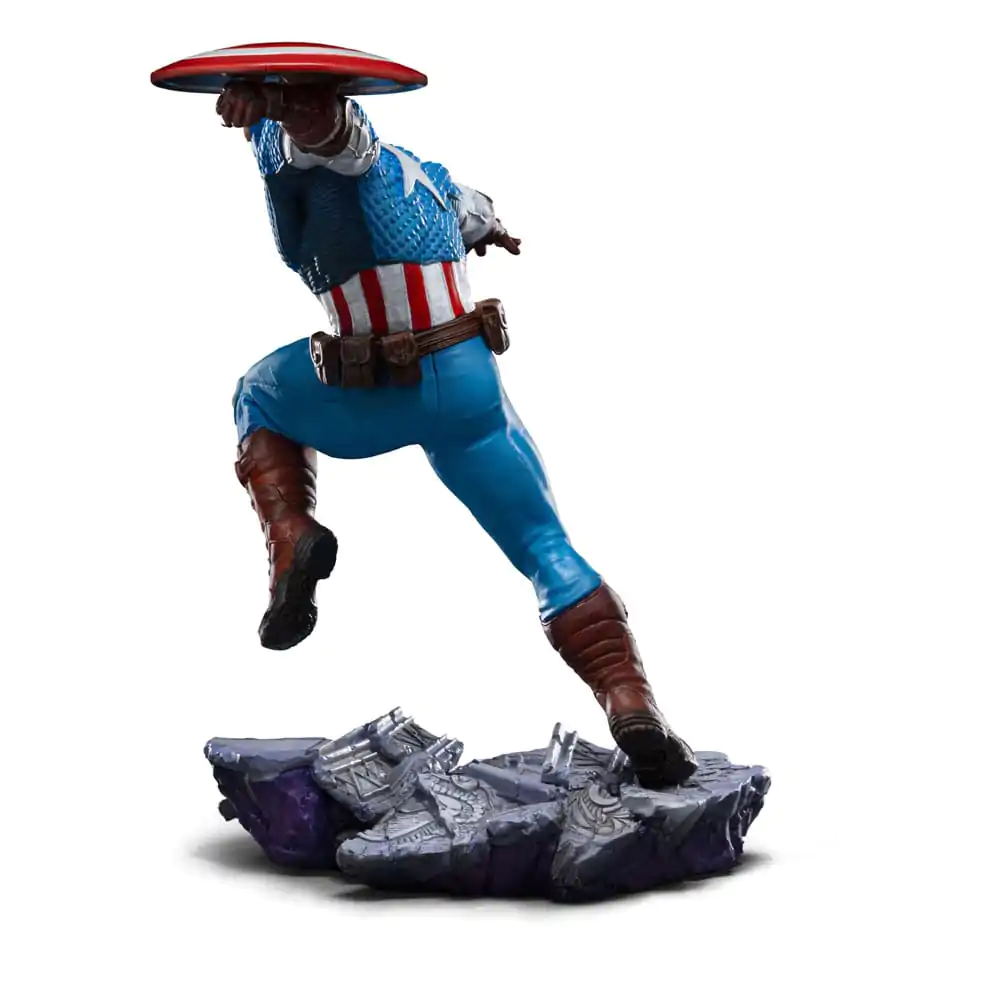 Marvel BDS Art Scale Statue 1/10 Captain America 22 cm termékfotó