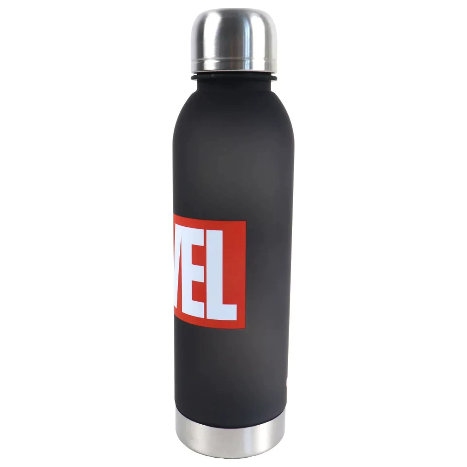 Marvel Black Plastic Water Bottle with Screw Cap 750 ml product photo