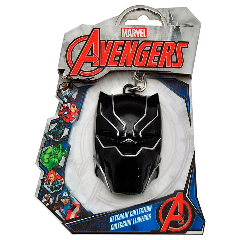 Marvel Black Panther 3D keyring product photo