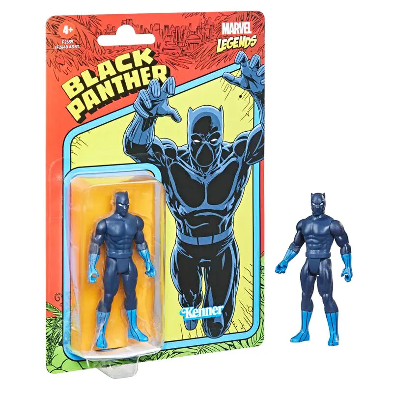 Marvel Legends Retro Collection Action Figure 2022 Black Panther 10 cm product photo