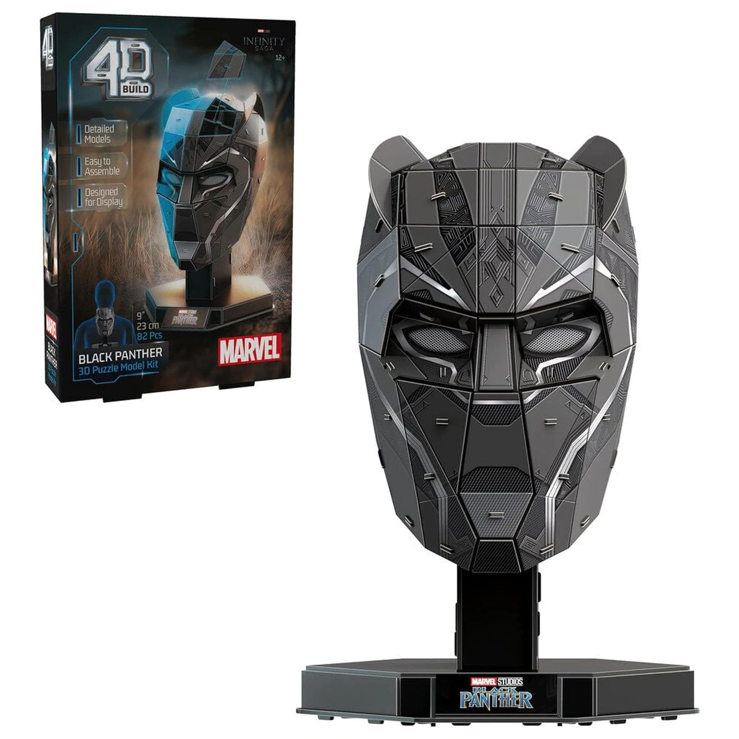 Marvel Black Panther bust 3D puzzle product photo