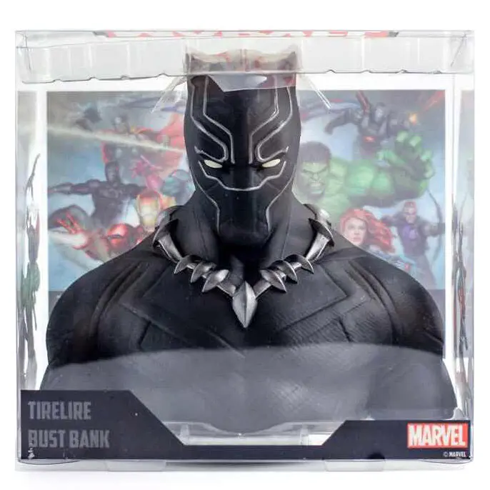 Marvel Comics Coin Bank Black Panther 20 cm product photo