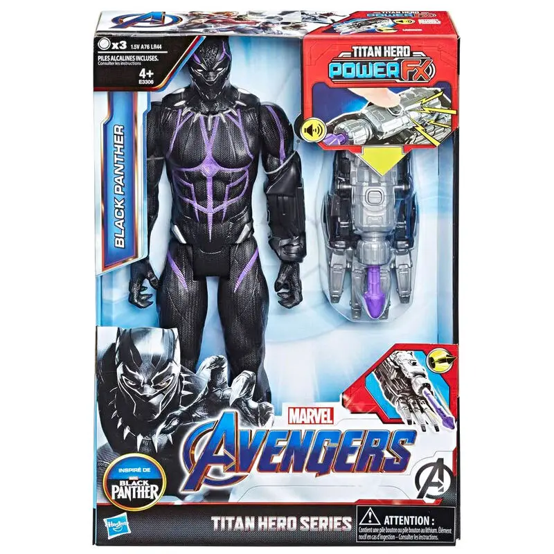 Marvel Black Panther Titan Hero Power FX figure 30cm product photo