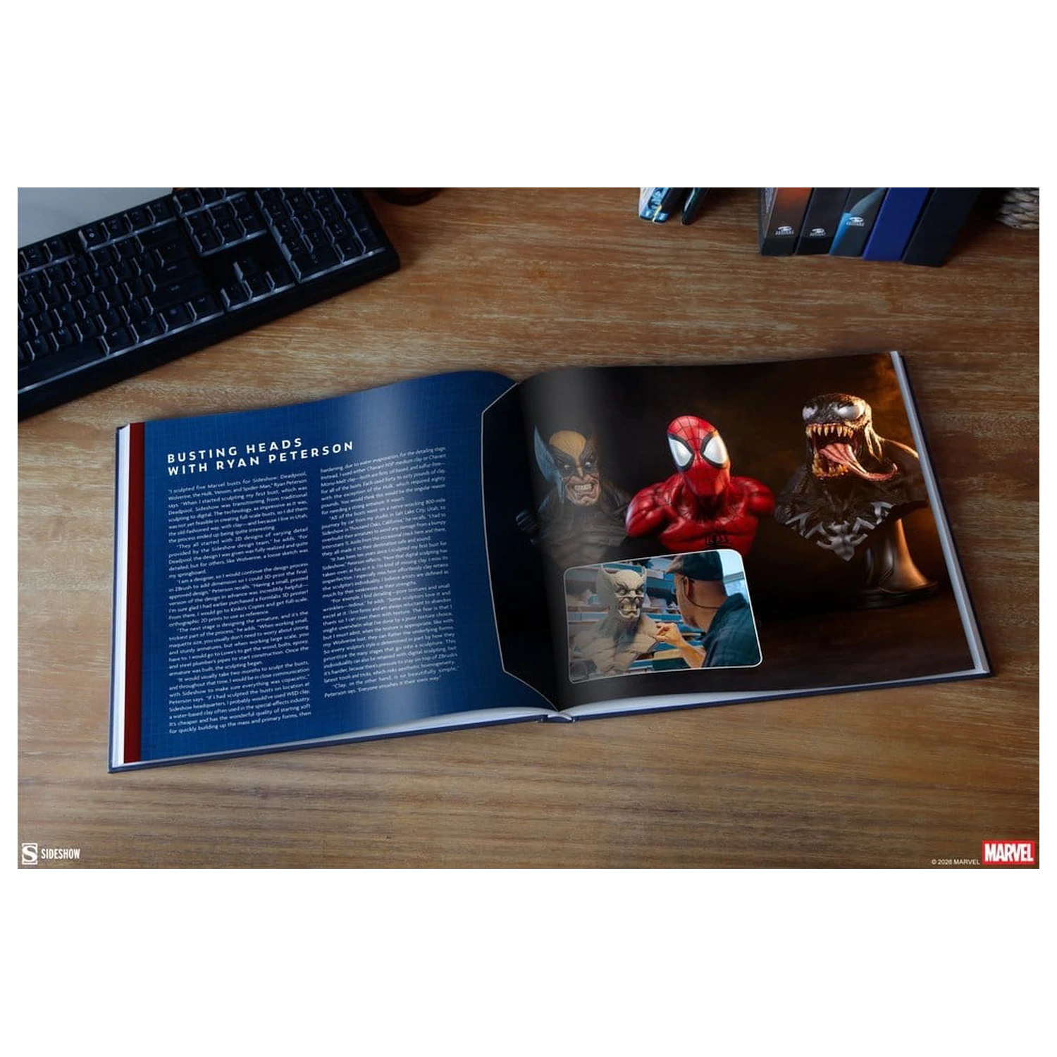 Marvel Book Collecting the Universe: The Art of Sideshow (Hardcover) product photo
