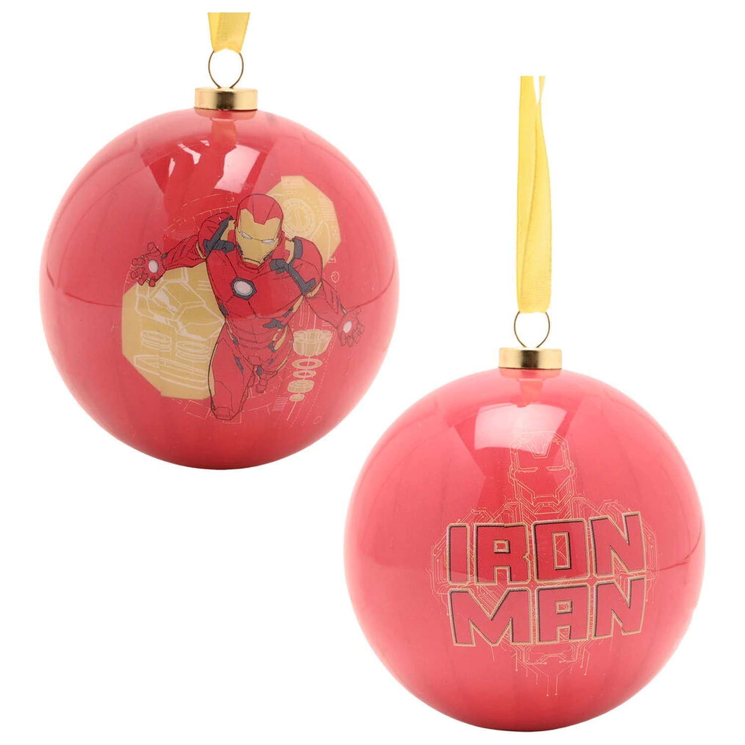 Marvel Avengers set 6 Christmas ball product photo